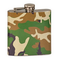 6 Oz. Camouflage Stainless Steel Flask